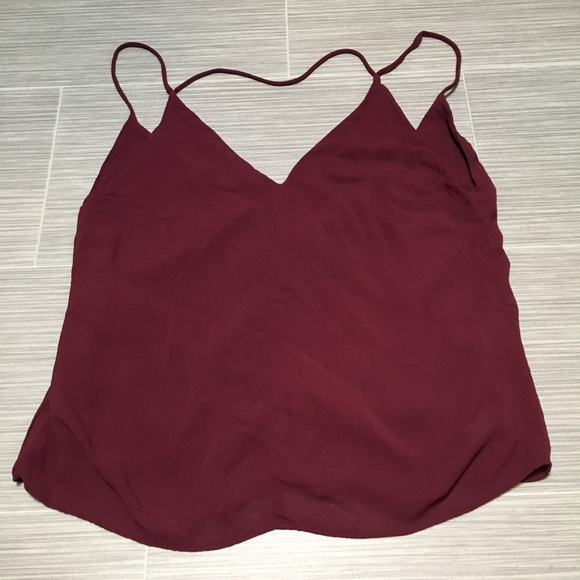 Reformation burgundy boa tank - Picture 4 of 11